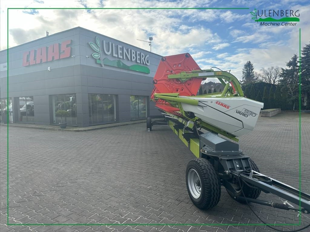 Grain header Claas CLAAS VARIO 930 Z WÓZKIEM TRANSPORTOWYM: picture 12