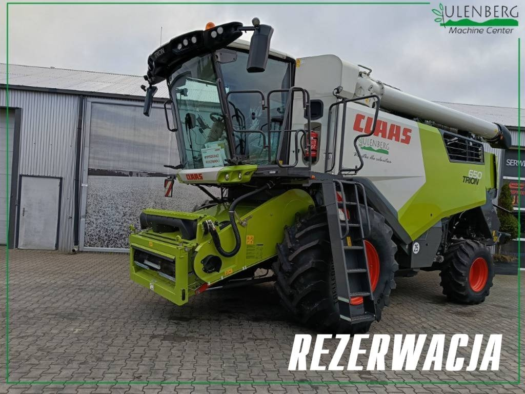 Claas TRION 650  - Combine harvester: picture 1 Claas TRION 650  - Combine harvester: picture 1