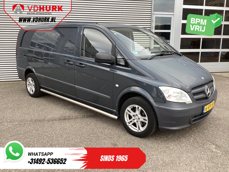 Mercedes-Benz Vito 110 CDI L3 EXPORT NL Auto/ APK 02-2026/ Airco/ LMV/ Sidebars/ Betimmering/ Radio - Small van: picture 1 Mercedes-Benz Vito 110 CDI L3 EXPORT NL Auto/ APK 02-2026/ Airco/ LMV/ Sidebars/ Betimmering/ Radio - Small van: picture 1