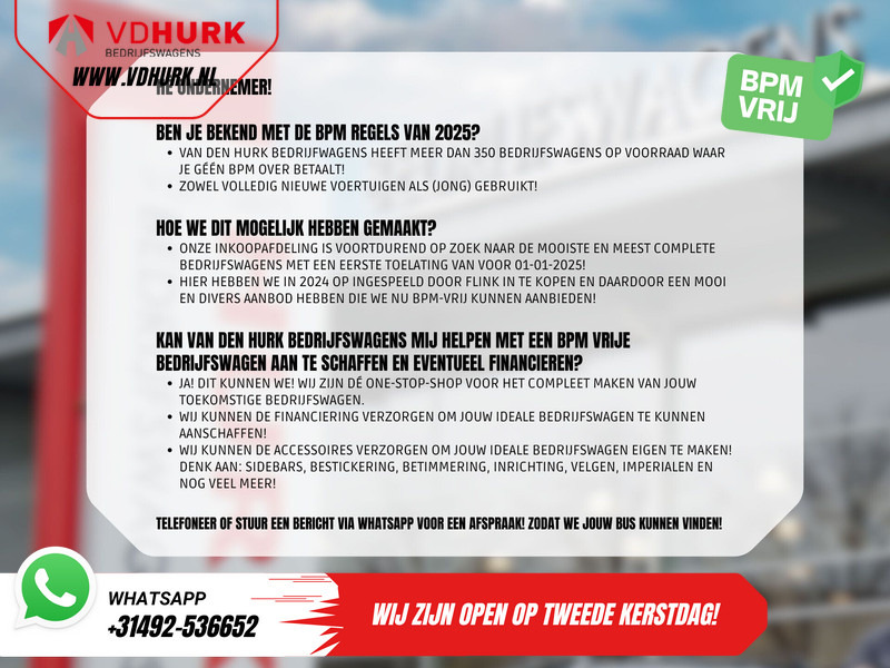 Panel van Mercedes-Benz Vito 114 CDI Aut. L2 BPM VRIJ! Adapt. Cruise/ Carplay/ Camera/ Trekhaak/ Betimmering: picture 8