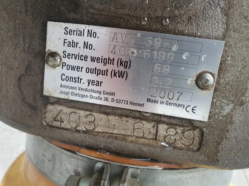 Ammann Amman AVS 68.4 -stock id T8 - Attachment for Construction machinery: picture 2 Ammann Amman AVS 68.4 -stock id T8 - Attachment for Construction machinery: picture 2
