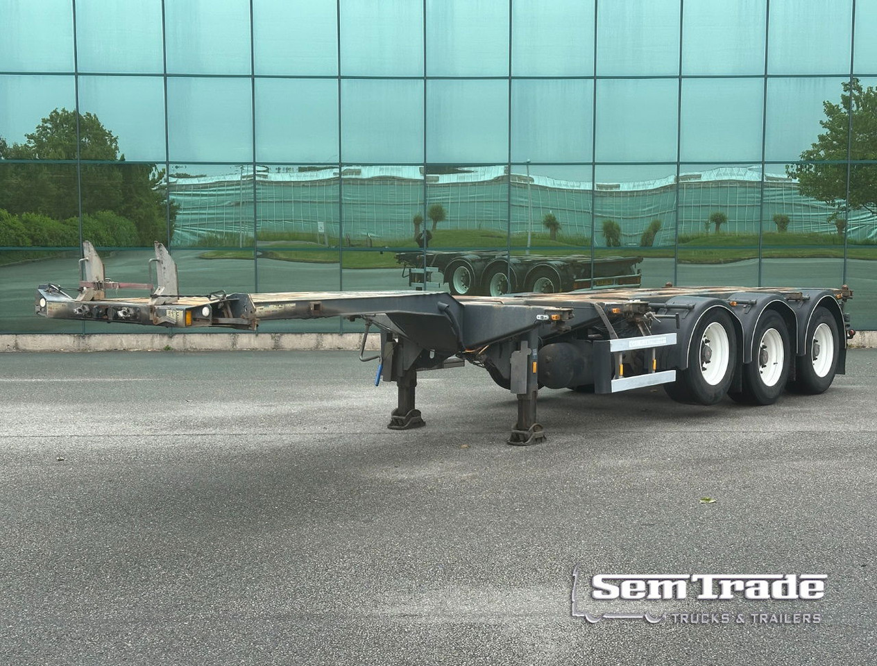 D-TEC FT-43-03V Multi Chassis SAF Axles Drumbrakes Lift Axle NL Trailer APK - TU - Container transporter/ Swap body semi-trailer: picture 1 D-TEC FT-43-03V Multi Chassis SAF Axles Drumbrakes Lift Axle NL Trailer APK - TU - Container transporter/ Swap body semi-trailer: picture 1