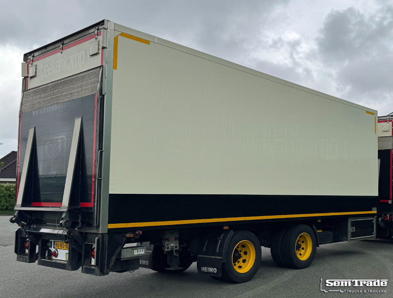 HTF Heiwo Isolated BOX TRS Cooling Tail Lift Holland-Trailer - Refrigerator trailer: picture 5 HTF Heiwo Isolated BOX TRS Cooling Tail Lift Holland-Trailer - Refrigerator trailer: picture 5