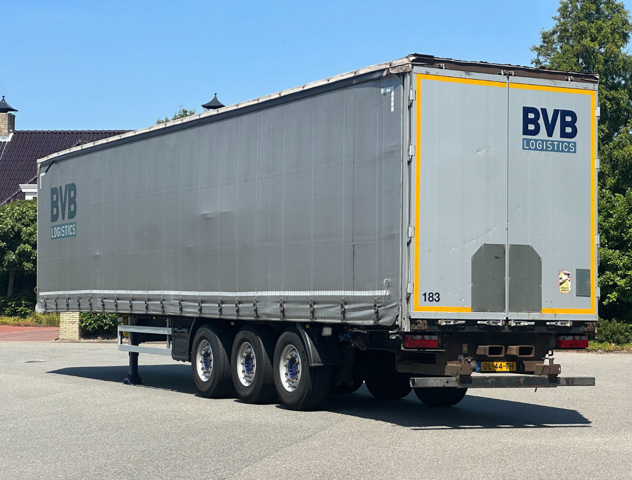 Kögel SN24 Edscha SAF Axles Disc Brakes Lift Axle TOP Condition NL Trailer - Curtainsider semi-trailer: picture 3 Kögel SN24 Edscha SAF Axles Disc Brakes Lift Axle TOP Condition NL Trailer - Curtainsider semi-trailer: picture 3