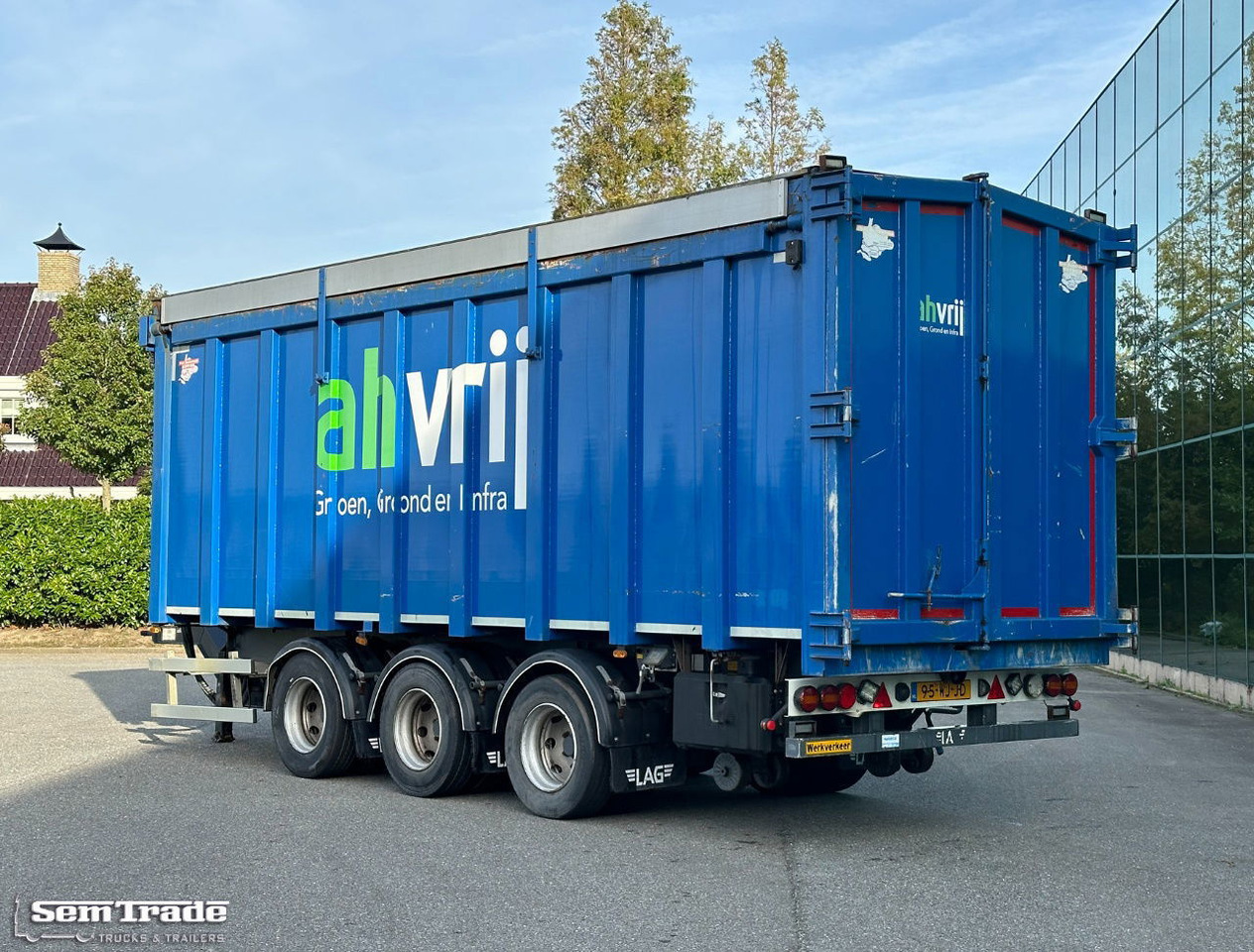 LAG M-3-24 + Piet Ruizeveld DS Lift Axle 72.000 KM Super Condition - Farm tipping trailer/ Dumper: picture 3 LAG M-3-24 + Piet Ruizeveld DS Lift Axle 72.000 KM Super Condition - Farm tipping trailer/ Dumper: picture 3