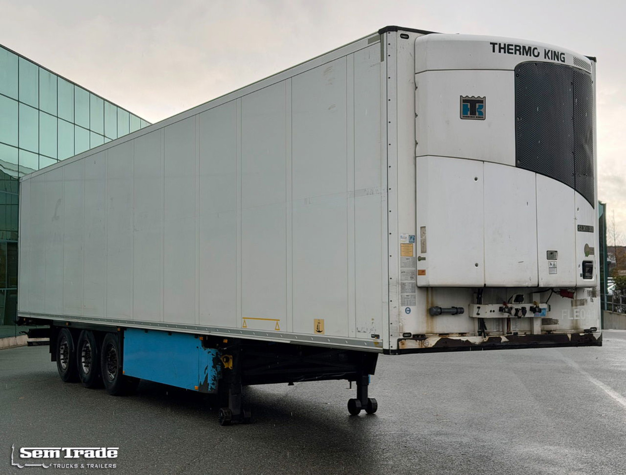 Refrigerator semi-trailer Schmitz Cargobull SCBS3B Thermo King SLXe300 Lift Axle Flowerwide NL-Trailer: picture 6
