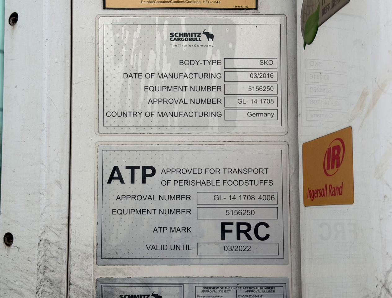 Refrigerator semi-trailer Schmitz Cargobull SCBS3B Thermo King SLXe300 Lift Axle Flowerwide NL-Trailer: picture 24