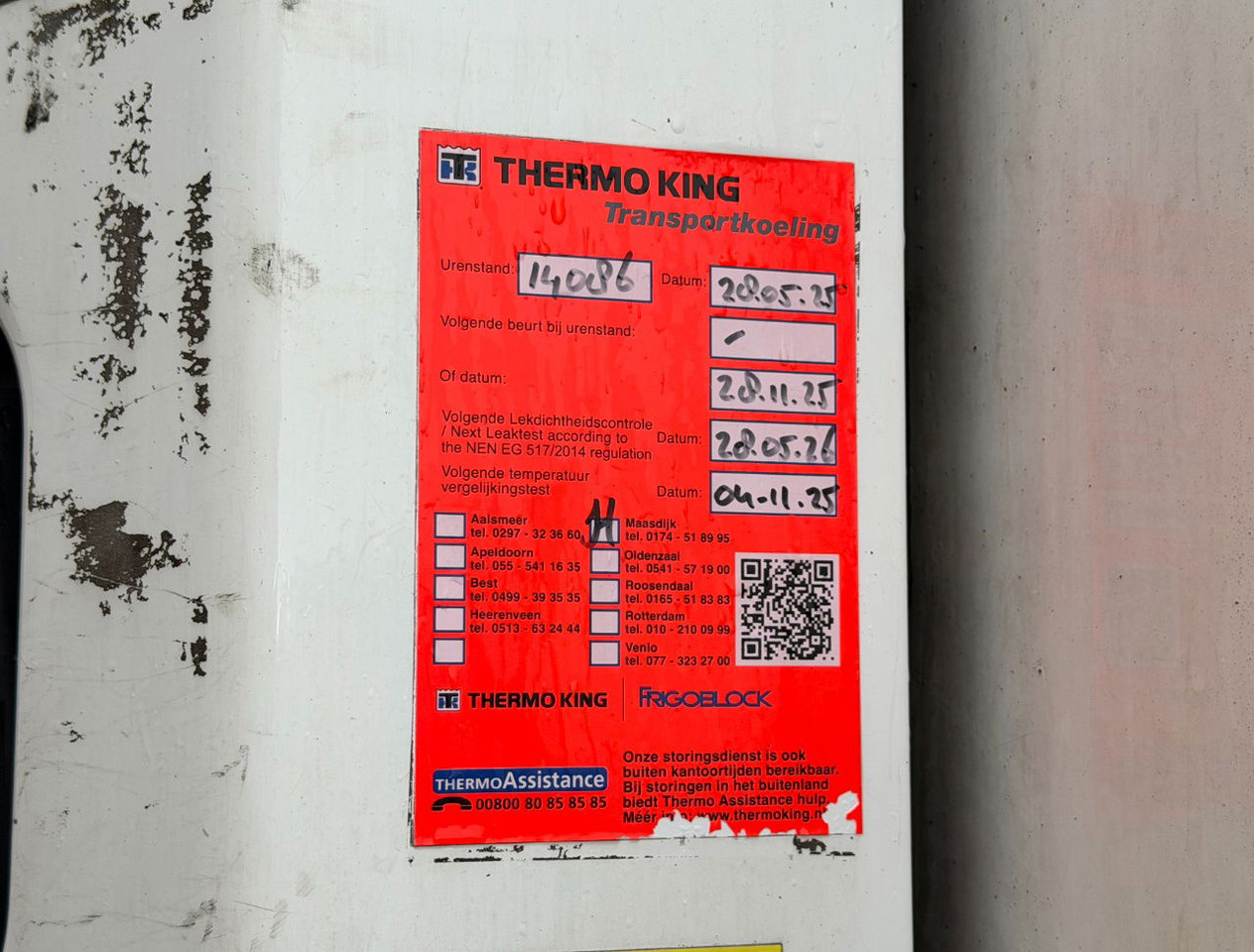 Refrigerator semi-trailer Schmitz Cargobull SCBS3B Thermo King SLXe300 Lift Axle Flowerwide NL-Trailer: picture 12