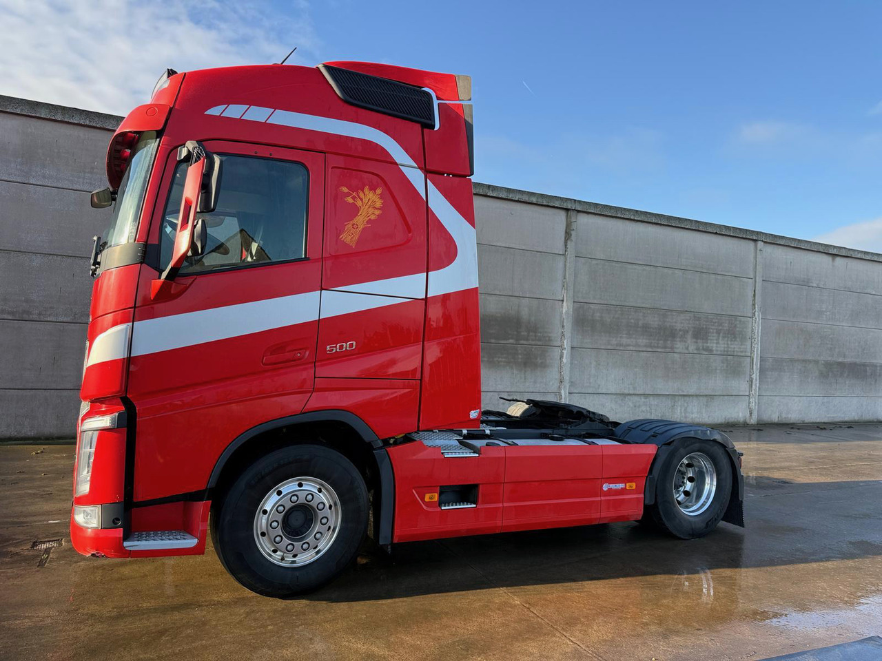 Tractor unit VOLVO FH 500/ 590000 km/ FULL SPOILER/ BELGIAN TRUCK: picture 7 Tractor unit VOLVO FH 500/ 590000 km/ FULL SPOILER/ BELGIAN TRUCK: picture 7