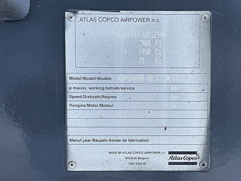 Atlas-Copco XAHS 186 DD - N - Air compressor: picture 4 Atlas-Copco XAHS 186 DD - N - Air compressor: picture 4