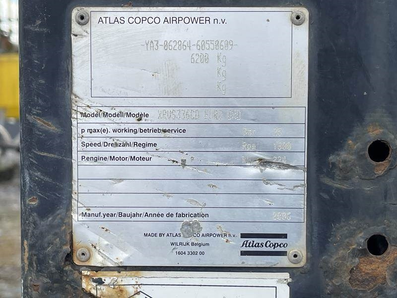 Atlas-Copco XRVS 336 CD - Air compressor: picture 2 Atlas-Copco XRVS 336 CD - Air compressor: picture 2