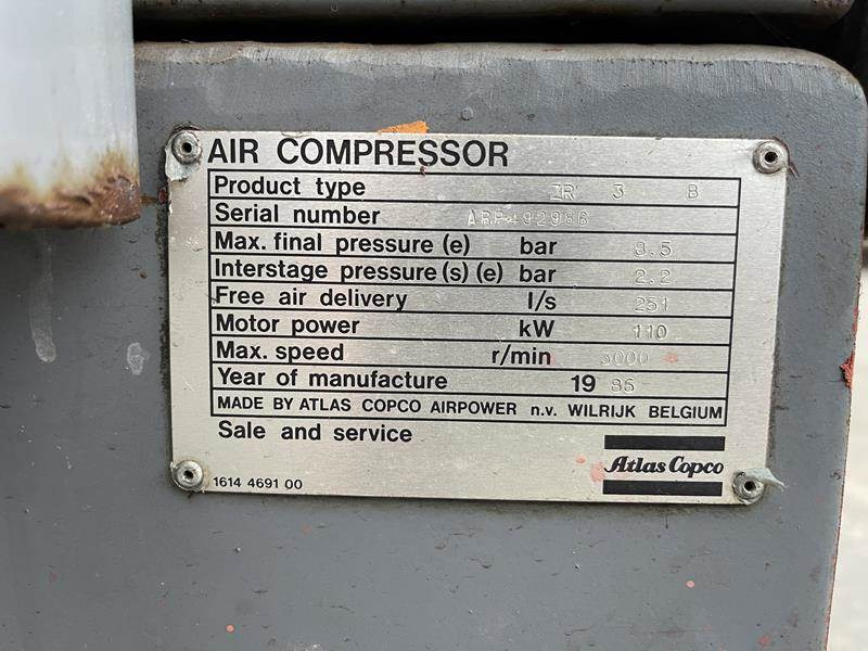 Atlas-Copco ZR 3 B - Air compressor: picture 2 Atlas-Copco ZR 3 B - Air compressor: picture 2