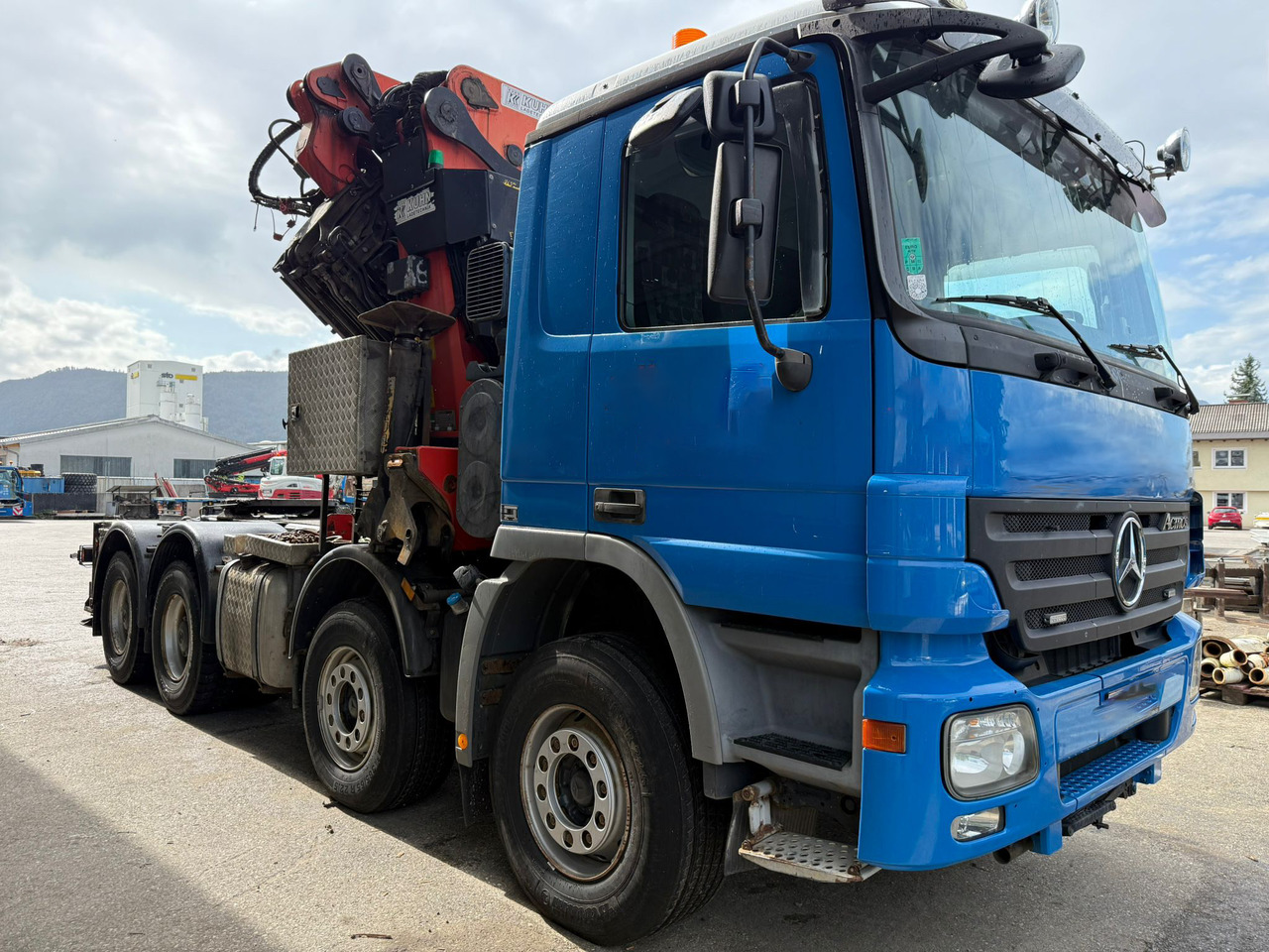PALFINGER PK 74002 + Mercedes Actros - Loader crane: picture 1 PALFINGER PK 74002 + Mercedes Actros - Loader crane: picture 1