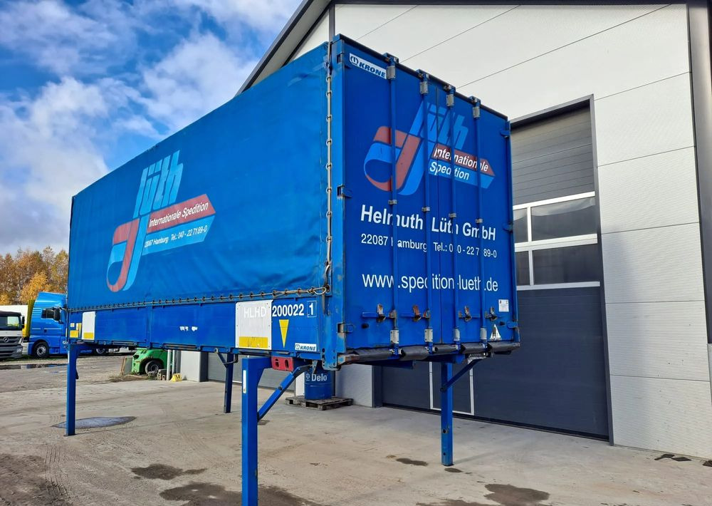 Krone Zabudowa BDF 7,45 18 palet Faktura VAT - Curtainside swap body: picture 4 Krone Zabudowa BDF 7,45 18 palet Faktura VAT - Curtainside swap body: picture 4