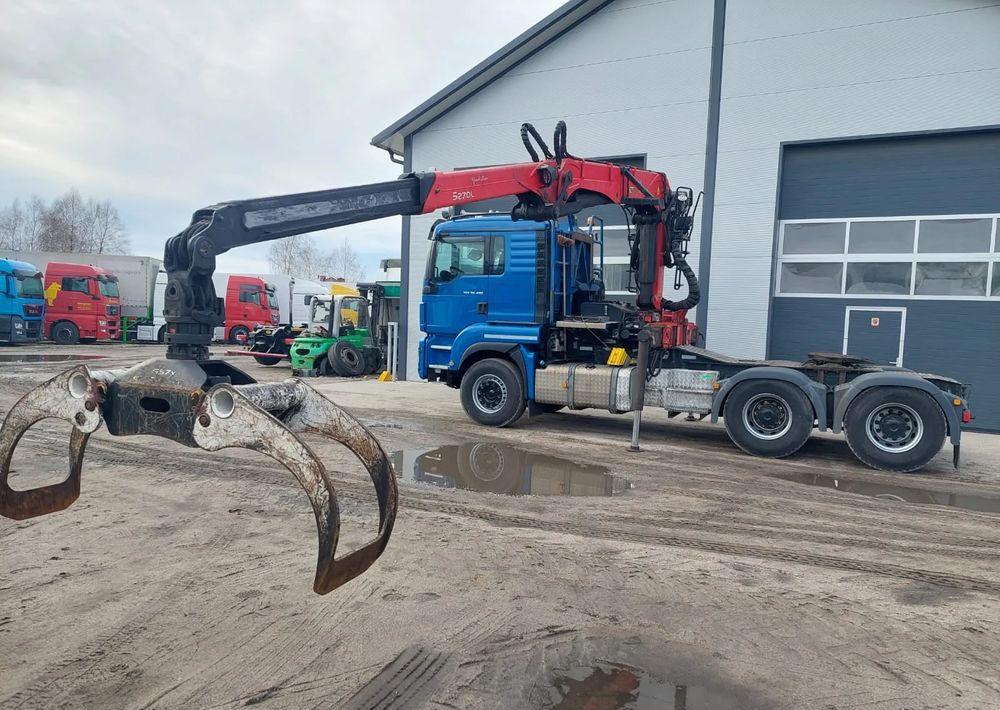 MAN TGS 26-480 6x4 do drewna PALFINGER Epsilon S 270L83 - Crane truck: picture 1 MAN TGS 26-480 6x4 do drewna PALFINGER Epsilon S 270L83 - Crane truck: picture 1