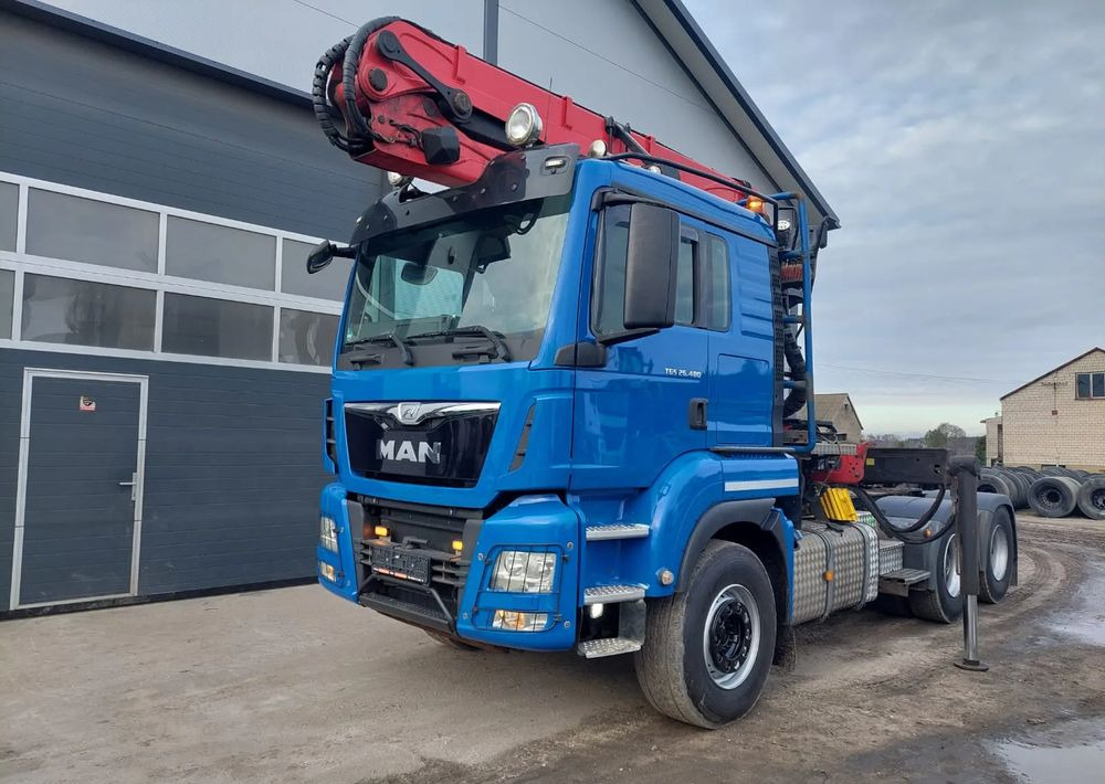 MAN TGS 26-480 6x4 do drewna PALFINGER Epsilon S 270L83 - Crane truck: picture 5 MAN TGS 26-480 6x4 do drewna PALFINGER Epsilon S 270L83 - Crane truck: picture 5