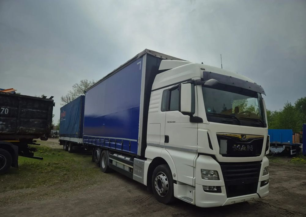 MAN TGX 26.460 Firana ZESTAW - Curtainsider truck: picture 1 MAN TGX 26.460 Firana ZESTAW - Curtainsider truck: picture 1