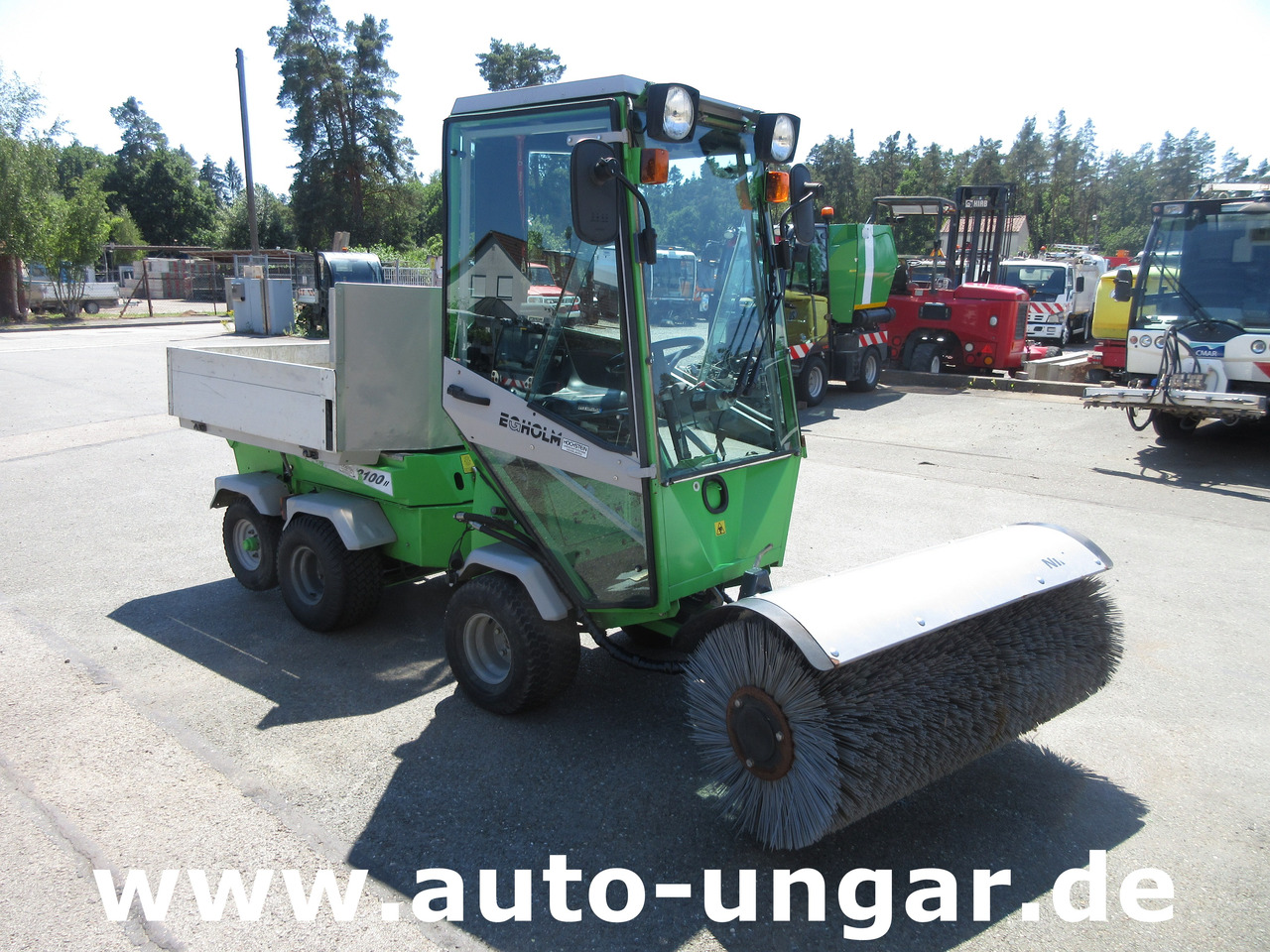 Egholm Nilfisk 2100 Powerflex 4x4 Kipper AHK Hydraulik Bürste Winterdienst - Municipal tractor: picture 1 Egholm Nilfisk 2100 Powerflex 4x4 Kipper AHK Hydraulik Bürste Winterdienst - Municipal tractor: picture 1