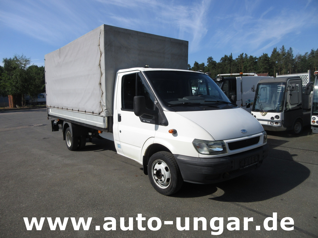 Ford Transit 90T350 Tourneo 3.500kg Pritsche & Plane Dautel LBW AHK - Curtain side van: picture 2 Ford Transit 90T350 Tourneo 3.500kg Pritsche & Plane Dautel LBW AHK - Curtain side van: picture 2