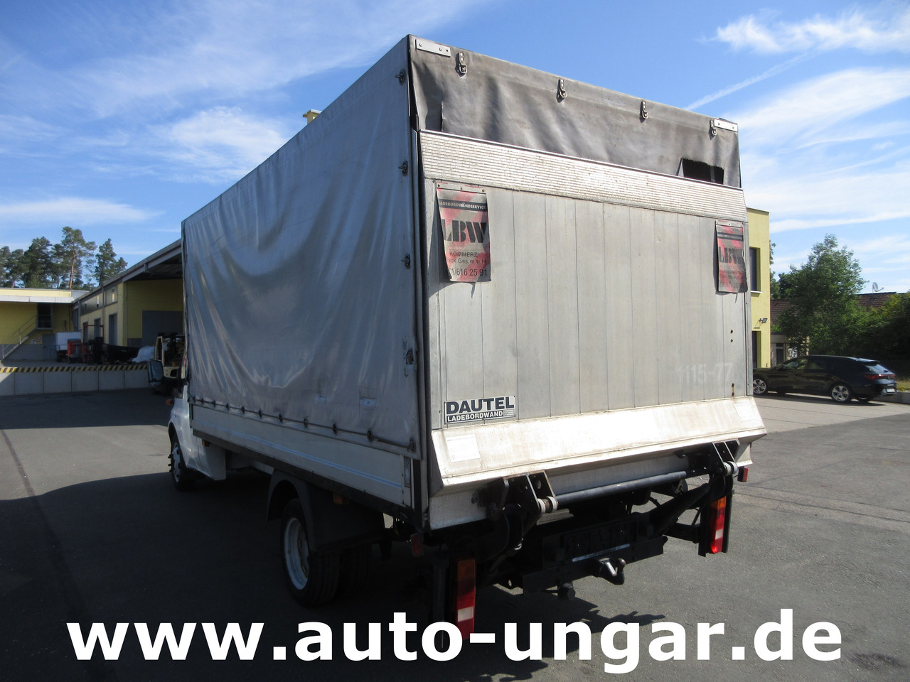 Ford Transit 90T350 Tourneo 3.500kg Pritsche & Plane Dautel LBW AHK - Curtain side van: picture 5 Ford Transit 90T350 Tourneo 3.500kg Pritsche & Plane Dautel LBW AHK - Curtain side van: picture 5