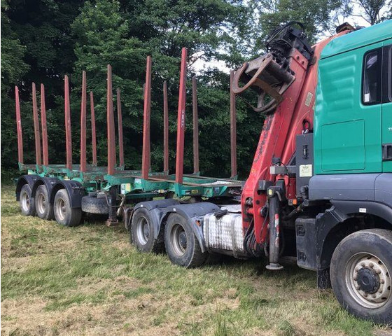 MAN TGA 33.480 - Timber truck, Crane truck: picture 4 MAN TGA 33.480 - Timber truck, Crane truck: picture 4