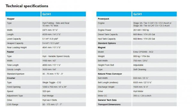 Jaw crusher Sandvik QJ 341+: picture 8 Jaw crusher Sandvik QJ 341+: picture 8