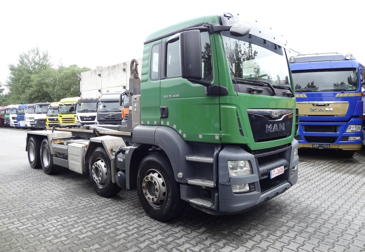 Hook lift truck MAN TGS 35.440 8X4 BB VDL Haken: picture 9
