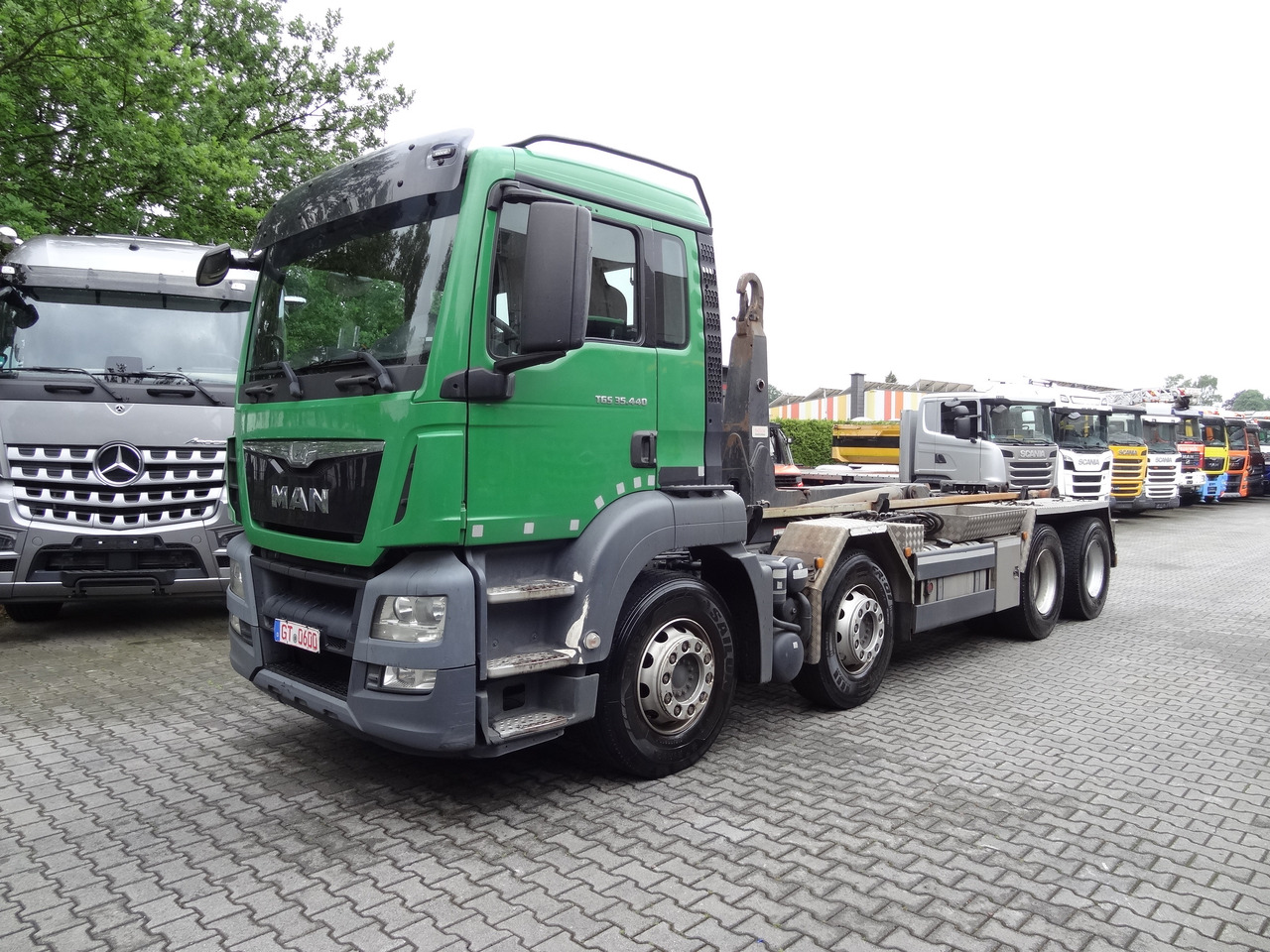 Hook lift truck MAN TGS 35.440 8X4 BB VDL Haken: picture 7