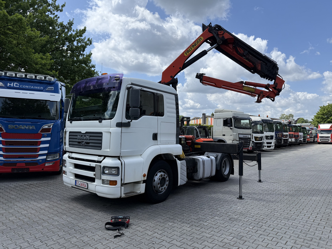 MAN TGA 18.430 Kran Palfinger 16502 Jib 26.5 Meter - Tractor unit: picture 1 MAN TGA 18.430 Kran Palfinger 16502 Jib 26.5 Meter - Tractor unit: picture 1