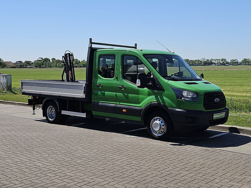 Ford Transit 2.0 DUB.CAB Hiab-Kraan! - Flatbed van: picture 5 Ford Transit 2.0 DUB.CAB Hiab-Kraan! - Flatbed van: picture 5