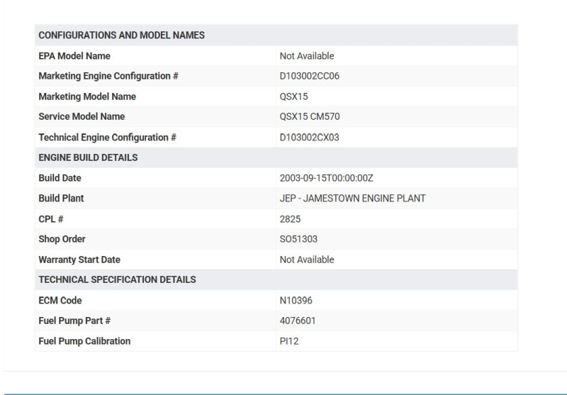 Engine for Industrial equipment Cummins QSX15-C600  CPL 2825 Engine (Industrial): picture 14
