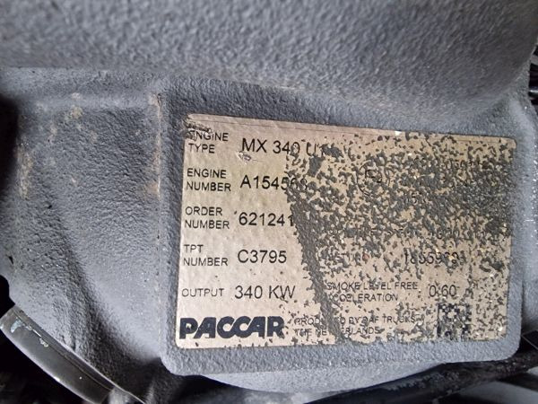 DAF MX340U1 Engine EUR5 (Truck) - Engine for Truck: picture 2 DAF MX340U1 Engine EUR5 (Truck) - Engine for Truck: picture 2