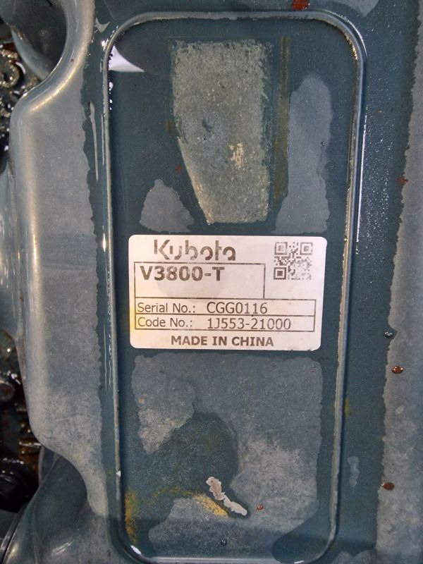 Kubota V3800-DI-T-ET18 Engine (Plant) - Engine for Construction machinery: picture 2 Kubota V3800-DI-T-ET18 Engine (Plant) - Engine for Construction machinery: picture 2