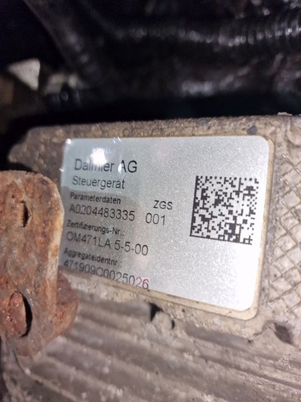 Mercedes Benz OM471LA.5-5-00 Engine (Truck) - Engine for Truck: picture 2 Mercedes Benz OM471LA.5-5-00 Engine (Truck) - Engine for Truck: picture 2