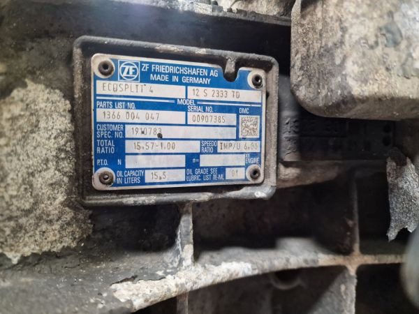 ZF Ecosplit 4 12S2333TD Gearbox - Gearbox: picture 2 ZF Ecosplit 4 12S2333TD Gearbox - Gearbox: picture 2