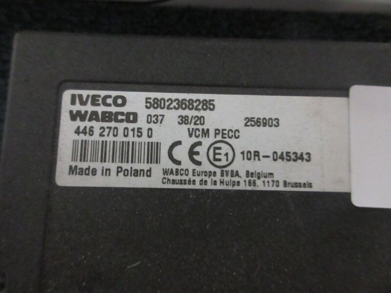 Iveco 5802368285 VCM MODULEN S WAY EURO 6 MODEL 2021 - Electrical system for Truck: picture 2 Iveco 5802368285 VCM MODULEN S WAY EURO 6 MODEL 2021 - Electrical system for Truck: picture 2