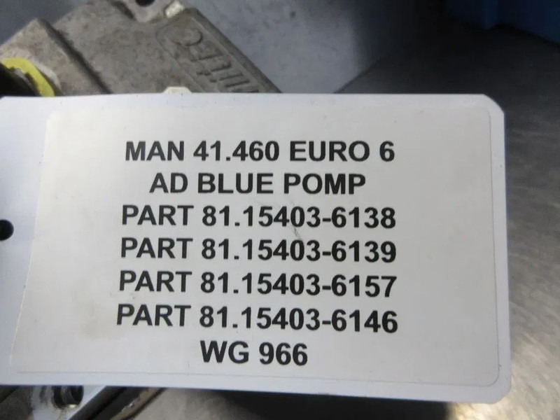 Fuel system for Truck MAN 81.15403-6157 // 81.15403-6146 // 81.15403-6165 // 81.15403-6139 // 81.15403-6138: picture 11