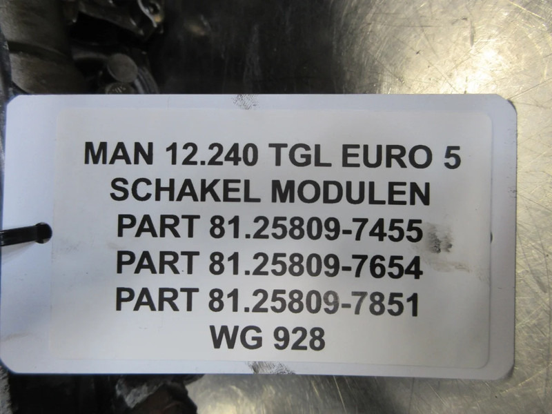 MAN 81.25809-7455//81.25809-7654//81.25809-7851 SCHAKELMODULATOR MAN TGL - Clutch and parts for Truck: picture 5 MAN 81.25809-7455//81.25809-7654//81.25809-7851 SCHAKELMODULATOR MAN TGL - Clutch and parts for Truck: picture 5