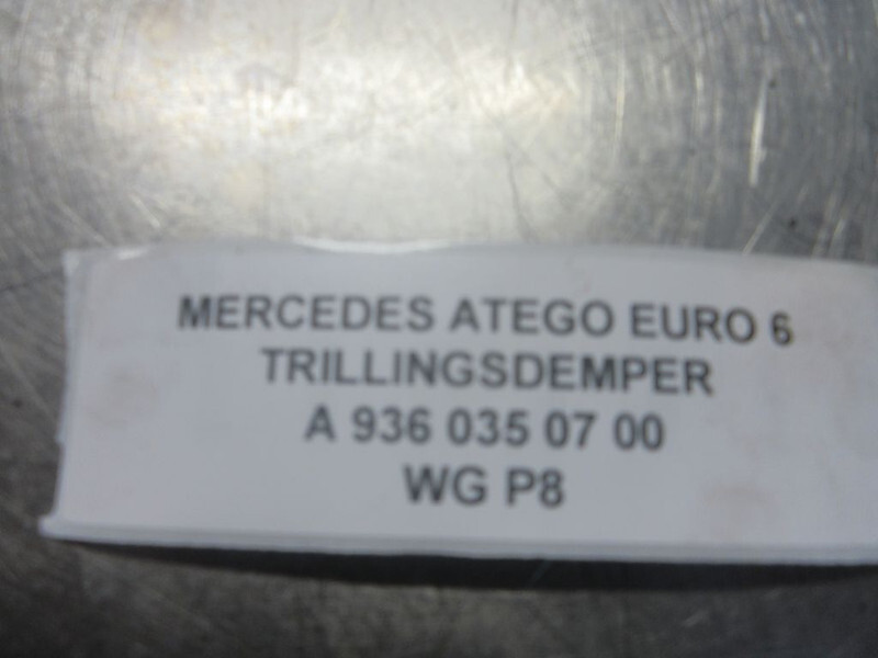 Mercedes-Benz A 936 035 07 00 TRILLINGSDEMPER ATEGO EURO 6 - Engine and parts for Truck: picture 3 Mercedes-Benz A 936 035 07 00 TRILLINGSDEMPER ATEGO EURO 6 - Engine and parts for Truck: picture 3