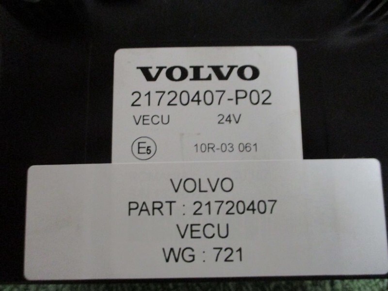 Volvo 21720407 VECU VOLVO FM 330 FM 370 - Electrical system for Truck: picture 2 Volvo 21720407 VECU VOLVO FM 330 FM 370 - Electrical system for Truck: picture 2