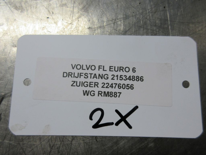 Volvo 22476056/21534886 ZUIGER EN DRIJFSTANG VOLVO FL 210 EURO 6 - Engine and parts for Truck: picture 2 Volvo 22476056/21534886 ZUIGER EN DRIJFSTANG VOLVO FL 210 EURO 6 - Engine and parts for Truck: picture 2