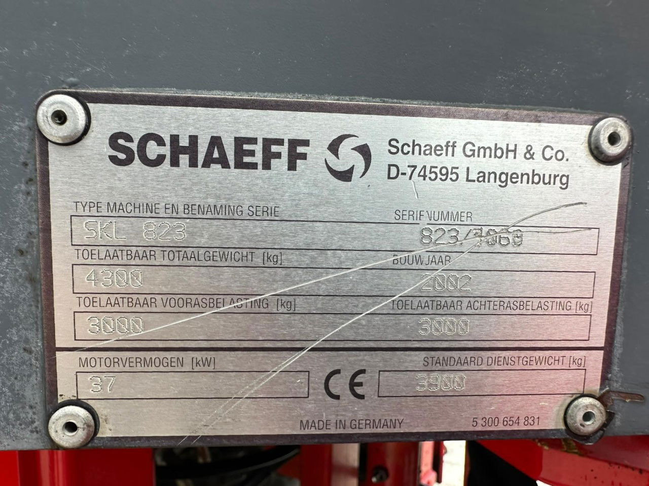 Schaeff SKL823 Lader Mini - Wheel loader: picture 4 Schaeff SKL823 Lader Mini - Wheel loader: picture 4