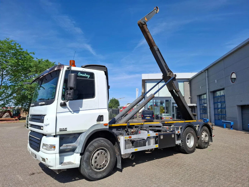DAF CF85-430 / INTARDER / AJK HOOK SYSTEM / ONLY:431235 KM / LIFT+LENKACHSE / AIRCO / AUTOMATIC / EURO-3 / 2006 - Hook lift truck: picture 1 DAF CF85-430 / INTARDER / AJK HOOK SYSTEM / ONLY:431235 KM / LIFT+LENKACHSE / AIRCO / AUTOMATIC / EURO-3 / 2006 - Hook lift truck: picture 1