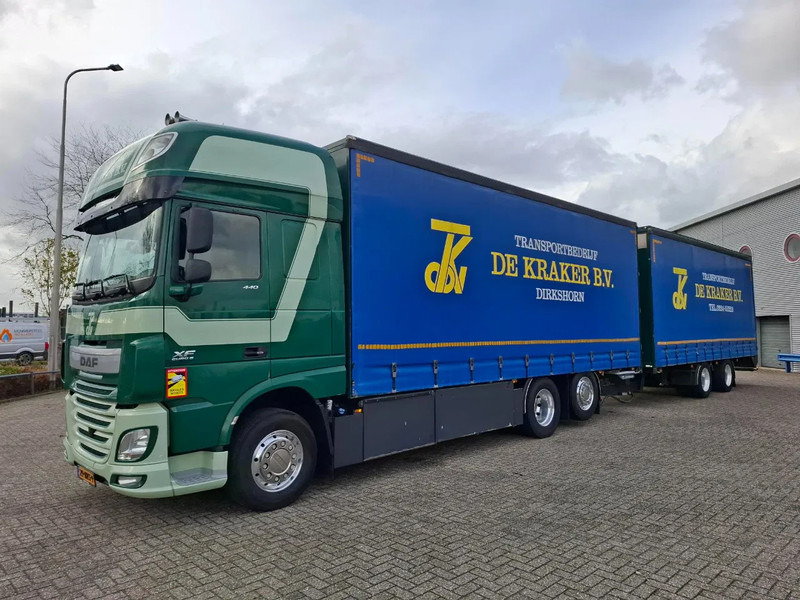 DAF XF106-440 / NL COMBI / TUV:21-10-2026 / ONLY:889634 KM / PARKCOOL / GEN2 V2 / PLATFORM 2 TON / NAVI / LWDS / EURO-6 / 2016 - Curtainsider truck: picture 1 DAF XF106-440 / NL COMBI / TUV:21-10-2026 / ONLY:889634 KM / PARKCOOL / GEN2 V2 / PLATFORM 2 TON / NAVI / LWDS / EURO-6 / 2016 - Curtainsider truck: picture 1