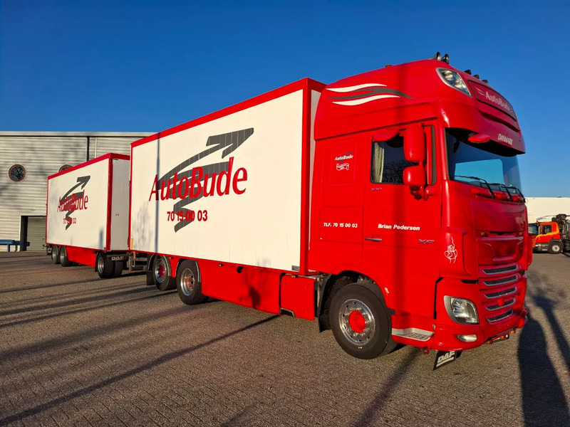 DAF XF106-530 / DEB / COMPLETE COMBI / SIDE DOORS / 2XPLATFORM 2500KG / ONLY:773032 KM / LWDS / LEATHER / EURO-6 / 2017 - Box truck: picture 3 DAF XF106-530 / DEB / COMPLETE COMBI / SIDE DOORS / 2XPLATFORM 2500KG / ONLY:773032 KM / LWDS / LEATHER / EURO-6 / 2017 - Box truck: picture 3