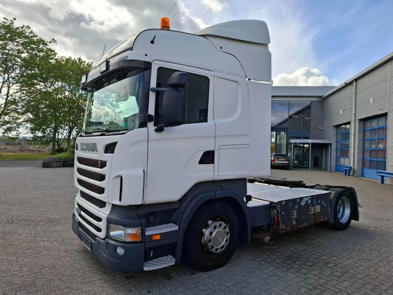Scania R480 / HYDRAULICS / FULL-AIR / AIRCO / ONLY:593126 KM / AUTOMATIC / EURO-5 / 2012 - Tractor unit: picture 1 Scania R480 / HYDRAULICS / FULL-AIR / AIRCO / ONLY:593126 KM / AUTOMATIC / EURO-5 / 2012 - Tractor unit: picture 1