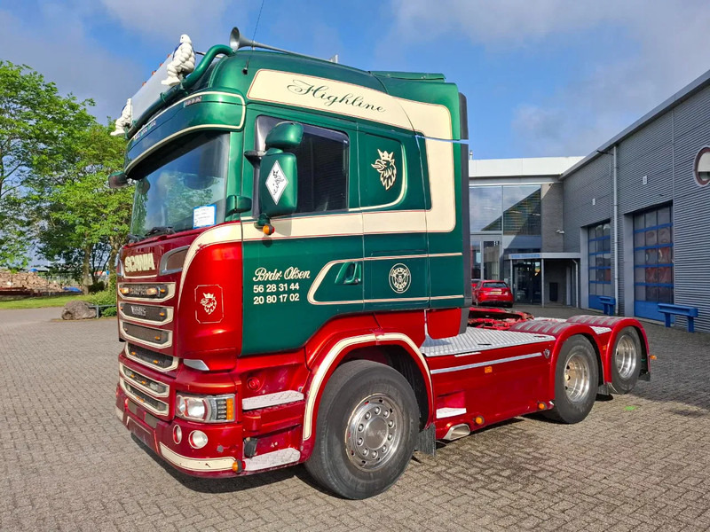 Scania R580 V8 / ONLY:478179KM / HYDRAULICS / LEATHER / AUTOMATIC / EURO-6 / 2016 - Tractor unit: picture 1 Scania R580 V8 / ONLY:478179KM / HYDRAULICS / LEATHER / AUTOMATIC / EURO-6 / 2016 - Tractor unit: picture 1