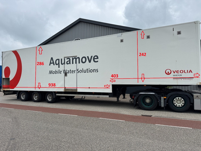 GS Meppel Kasten Trailer gestuurd Race, Wohnmobile, Camper, Sport - Closed box semi-trailer: picture 2 GS Meppel Kasten Trailer gestuurd Race, Wohnmobile, Camper, Sport - Closed box semi-trailer: picture 2