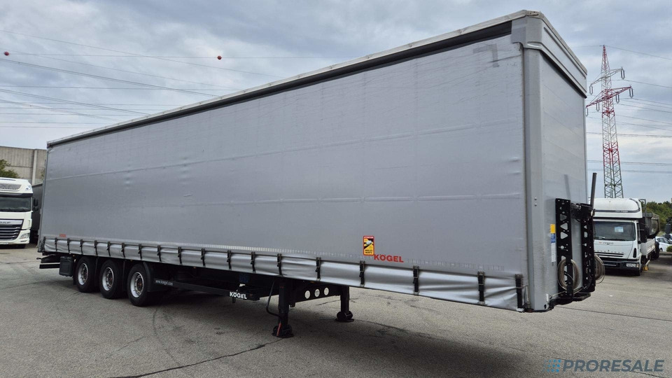 KÖGEL SN 24 MEGA - Curtainsider semi-trailer: picture 1 KÖGEL SN 24 MEGA - Curtainsider semi-trailer: picture 1