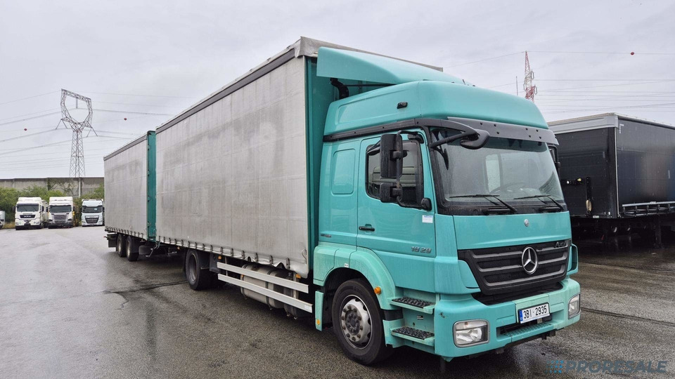 MERCEDES-BENZ AXOR 1829 L EURO 5 velkoobjemová souprava - prodejné jen s přívěsem RUFA ZTC 13-21 P0470Z - cena je za celou soupravu - Curtainsider truck: picture 1 MERCEDES-BENZ AXOR 1829 L EURO 5 velkoobjemová souprava - prodejné jen s přívěsem RUFA ZTC 13-21 P0470Z - cena je za celou soupravu - Curtainsider truck: picture 1